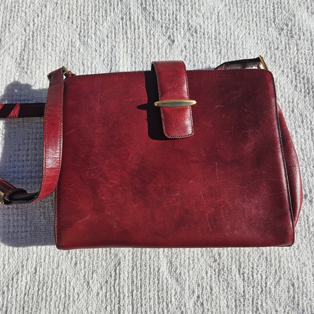 Dana Buchman Purse Red Purse Crossbody
